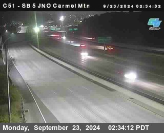 SB 5 at Carmel Mountain Rd.