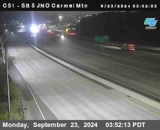 SB 5 at Carmel Mountain Rd.