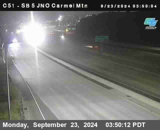 SB 5 at Carmel Mountain Rd.