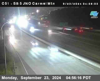 SB 5 at Carmel Mountain Rd.