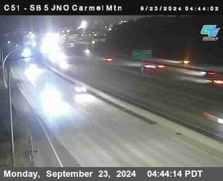 SB 5 at Carmel Mountain Rd.