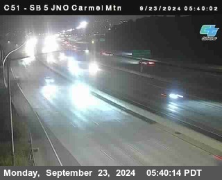 SB 5 at Carmel Mountain Rd.