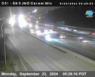 SB 5 at Carmel Mountain Rd.