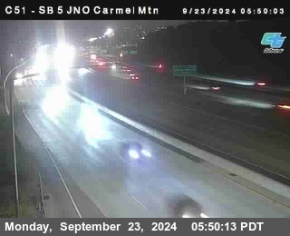 SB 5 at Carmel Mountain Rd.