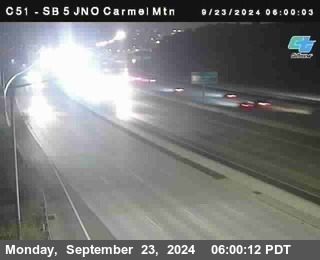 SB 5 at Carmel Mountain Rd.