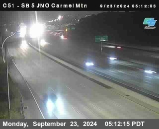 SB 5 at Carmel Mountain Rd.