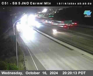 SB 5 at Carmel Mountain Rd.