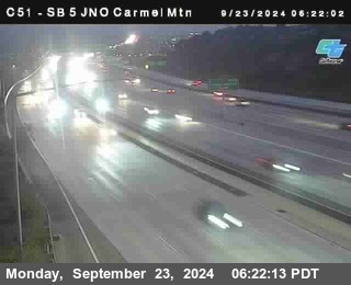 SB 5 at Carmel Mountain Rd.