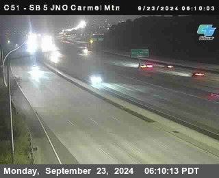 SB 5 at Carmel Mountain Rd.