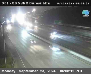 SB 5 at Carmel Mountain Rd.