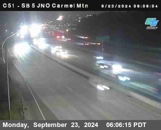 SB 5 at Carmel Mountain Rd.