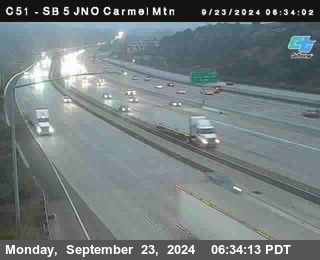 SB 5 at Carmel Mountain Rd.