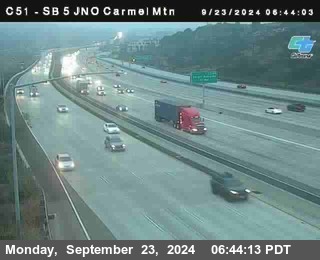 SB 5 at Carmel Mountain Rd.