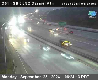 SB 5 at Carmel Mountain Rd.