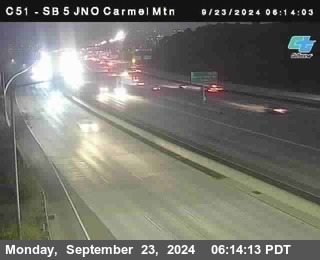 SB 5 at Carmel Mountain Rd.