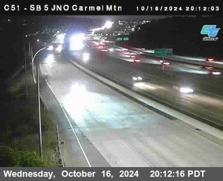 SB 5 at Carmel Mountain Rd.