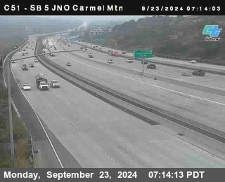 SB 5 at Carmel Mountain Rd.