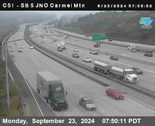 SB 5 at Carmel Mountain Rd.