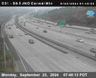 SB 5 at Carmel Mountain Rd.