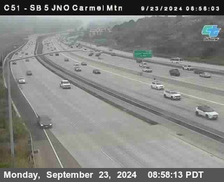 SB 5 at Carmel Mountain Rd.