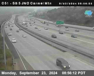 SB 5 at Carmel Mountain Rd.