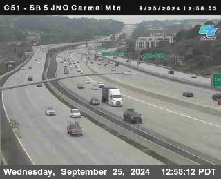 SB 5 at Carmel Mountain Rd.