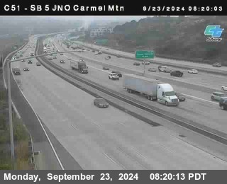 SB 5 at Carmel Mountain Rd.