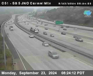 SB 5 at Carmel Mountain Rd.