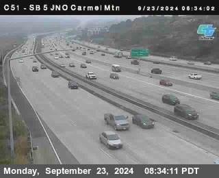 SB 5 at Carmel Mountain Rd.