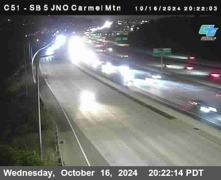 SB 5 at Carmel Mountain Rd.