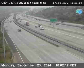 SB 5 at Carmel Mountain Rd.