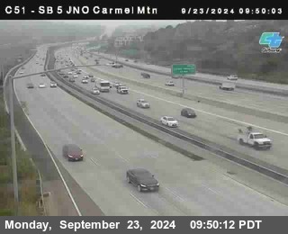 SB 5 at Carmel Mountain Rd.