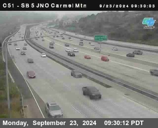 SB 5 at Carmel Mountain Rd.