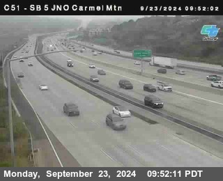 SB 5 at Carmel Mountain Rd.