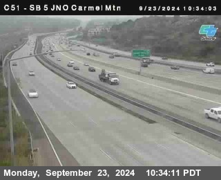 SB 5 at Carmel Mountain Rd.