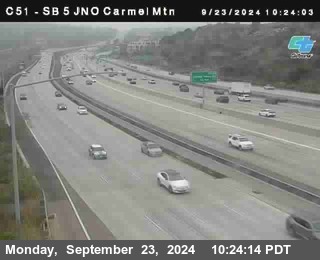 SB 5 at Carmel Mountain Rd.