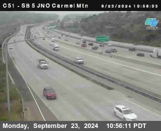 SB 5 at Carmel Mountain Rd.