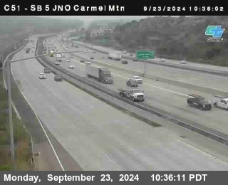 SB 5 at Carmel Mountain Rd.