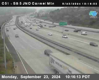 SB 5 at Carmel Mountain Rd.