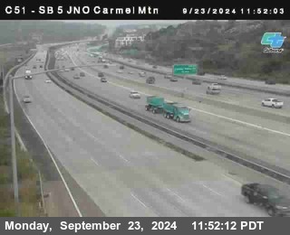 SB 5 at Carmel Mountain Rd.