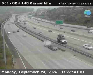 SB 5 at Carmel Mountain Rd.