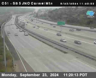 SB 5 at Carmel Mountain Rd.