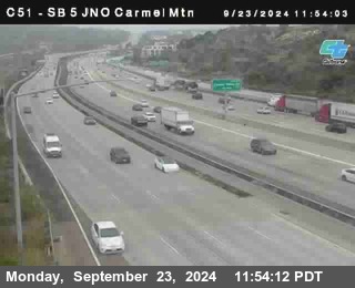 SB 5 at Carmel Mountain Rd.