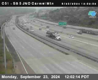 SB 5 at Carmel Mountain Rd.