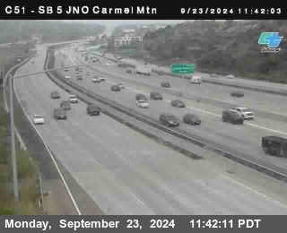 SB 5 at Carmel Mountain Rd.