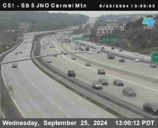 SB 5 at Carmel Mountain Rd.