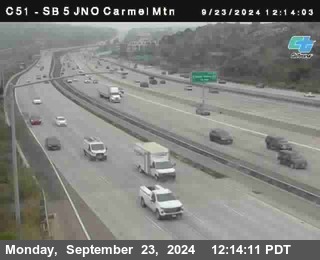 SB 5 at Carmel Mountain Rd.