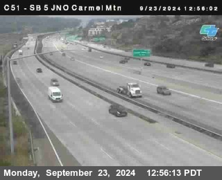 SB 5 at Carmel Mountain Rd.