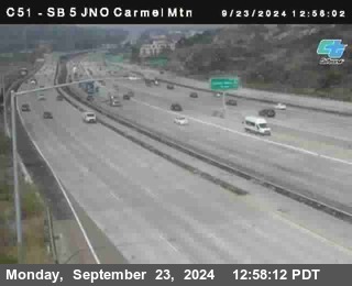 SB 5 at Carmel Mountain Rd.