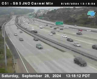 SB 5 at Carmel Mountain Rd.